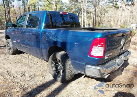 2022 Ram 1500 Big Horn 4X4 5'7 Box из США, поврежденный, VIN 1C6SRFFT9NN438715